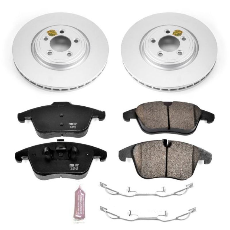 Power Stop 06-08 Jaguar S-Type Front Z23 Evolution Sport Coated Brake Kit Power Stop 06-08 Jaguar S-Type Front Z23 Evolution Sport Coated Brake Kit