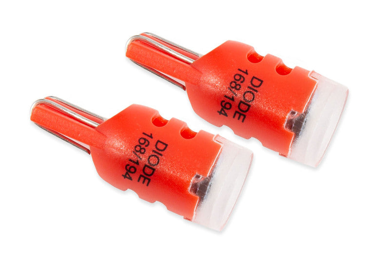 Diode Dynamics 194 LED Bulb HP3 LED - Red (Pair) Diode Dynamics 194 LED Bulb HP3 LED - Red (Pair)