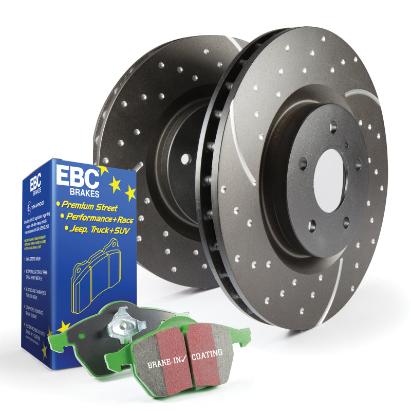 EBC S10 Kits Greenstuff Pads and GD Rotors EBC S10 Kits Greenstuff Pads and GD Rotors