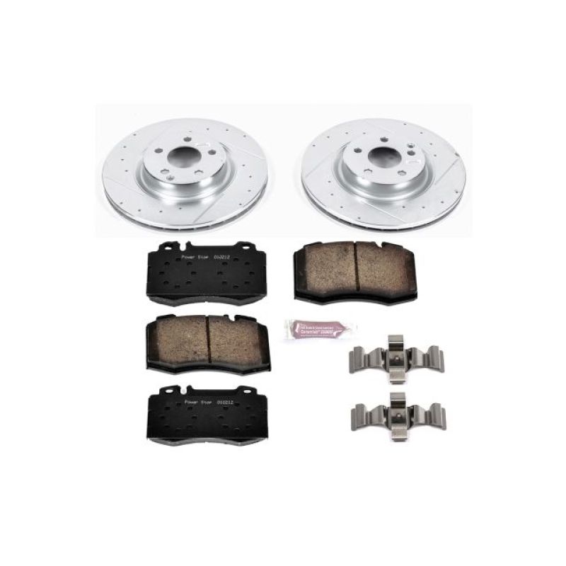 Power Stop 08-11 Mercedes-Benz CLS550 Front Z23 Evolution Sport Brake Kit Power Stop 08-11 Mercedes-Benz CLS550 Front Z23 Evolution Sport Brake Kit