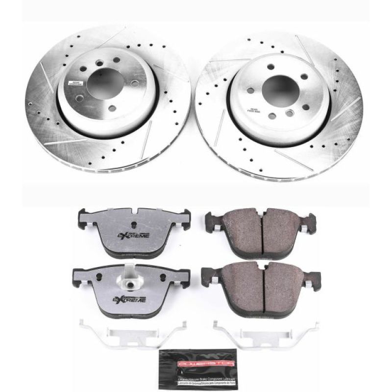 Power Stop 08-10 BMW 535i Rear Z26 Street Warrior Brake Kit Power Stop 08-10 BMW 535i Rear Z26 Street Warrior Brake Kit