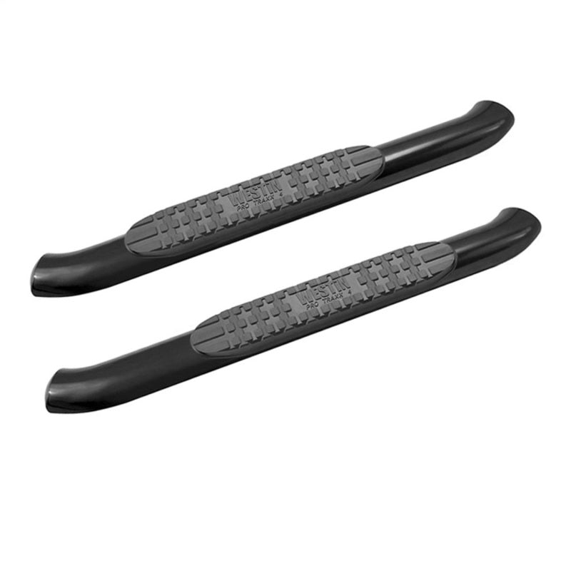 Westin 18-20 Jeep Wrangler JL 2DR PRO TRAXX 4 Oval Nerf Step Bars - Textured Black Westin 18-20 Jeep Wrangler JL 2DR PRO TRAXX 4 Oval Nerf Step Bars - Textured Black