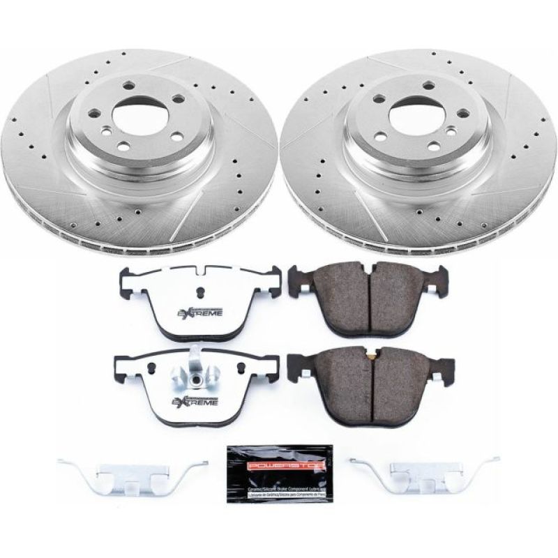 Power Stop 09-10 BMW 750i Rear Z26 Street Warrior Brake Kit Power Stop 09-10 BMW 750i Rear Z26 Street Warrior Brake Kit