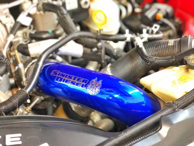 Sinister Diesel 2008-2010 Ford 6.4L Powerstroke Hot Side Charge Pipe Sinister Diesel 2008-2010 Ford 6.4L Powerstroke Hot Side Charge Pipe