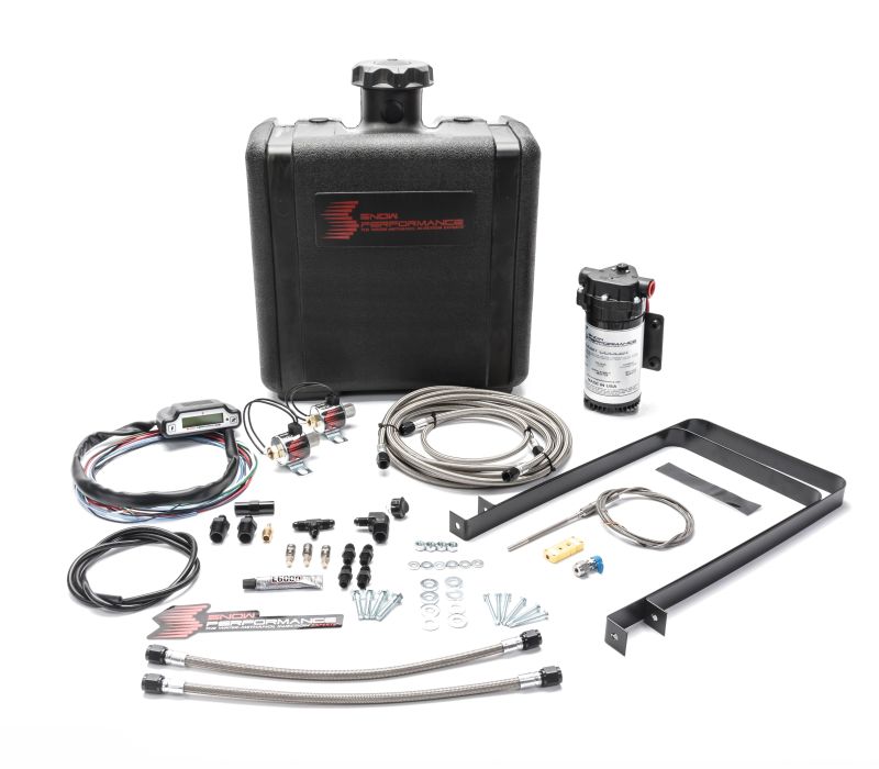 Snow Performance 94-17 Ford Stg 3 Boost Cooler Water Injection Kit (w/SS Braided Line & 4AN) Snow Performance 94-17 Ford Stg 3 Boost Cooler Water Injection Kit (w/SS Braided Line & 4AN)