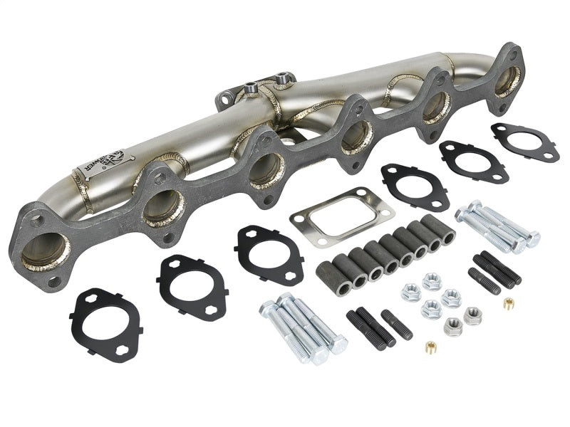 aFe Twisted Steel Header Turbo Manifold (T3) 98.5-02 Dodge Diesel Trucks L6 5.9L (td) aFe Twisted Steel Header Turbo Manifold (T3) 98.5-02 Dodge Diesel Trucks L6 5.9L (td)