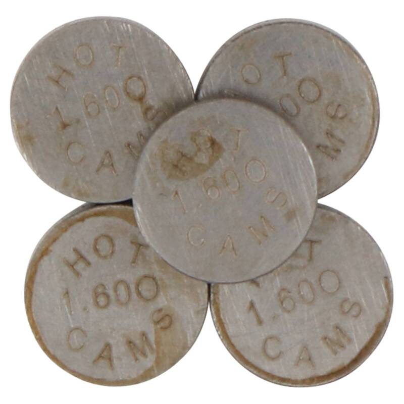 Hot Cams 07-16 CRF 150 R/2016 CRF 150 RB Big Wheel 1.600mm Shim Kit - 5 Pack Hot Cams 07-16 CRF 150 R/2016 CRF 150 RB Big Wheel 1.600mm Shim Kit - 5 Pack