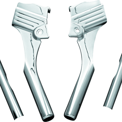 Kuryakyn Deluxe Neck Cover Kit 95-05 Touring Models Chrome