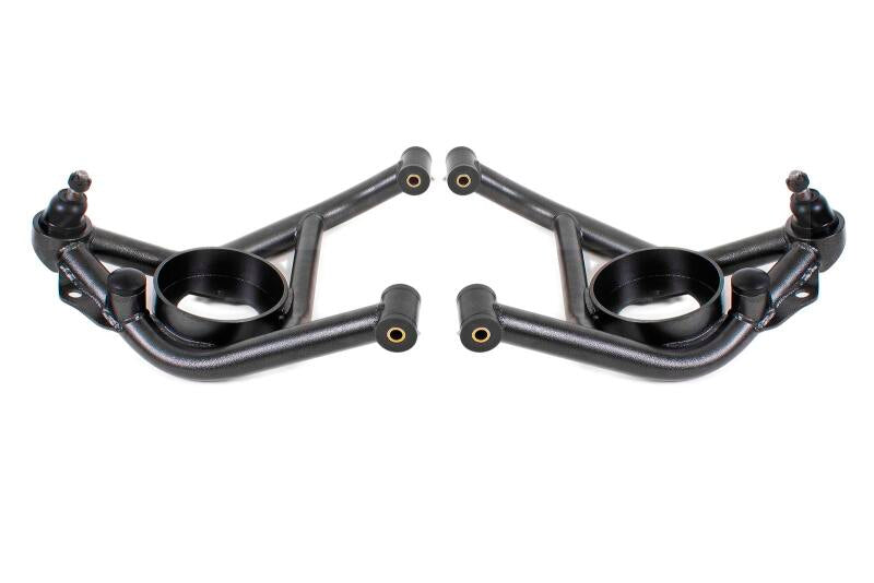 BMR 70-81 Chevrolet Camaro A-Arms Lower Delrin Bushings Std Ball Joint - Black Hammertone BMR 70-81 Chevrolet Camaro A-Arms Lower Delrin Bushings Std Ball Joint - Black Hammertone
