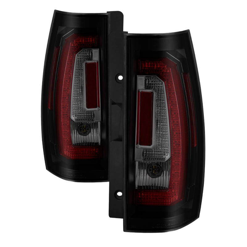 Spyder Chevy Suburban 07-14 V2 - LED Tail Lights - Black Smoke ALT-YD-CSUB07V2-LED-BSM Spyder Chevy Suburban 07-14 V2 - LED Tail Lights - Black Smoke ALT-YD-CSUB07V2-LED-BSM