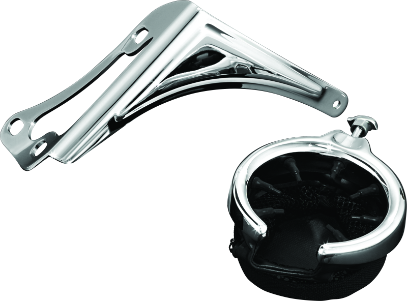 Kuryakyn Passenger Drink Holder With Basket 98-13 Touring Right Side Chrome Kuryakyn Passenger Drink Holder With Basket 98-13 Touring Right Side Chrome