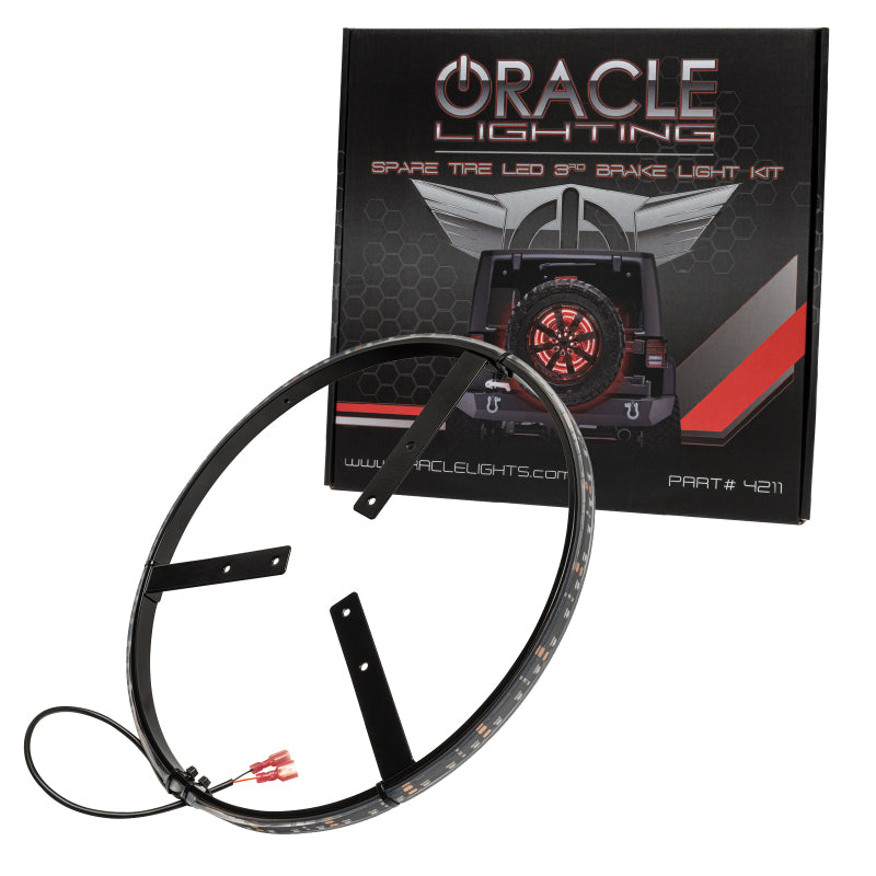 Oracle LED Illuminated Wheel Ring 3rd Brake Light - Red SEE WARRANTY Oracle LED Illuminated Wheel Ring 3rd Brake Light - Red SEE WARRANTY