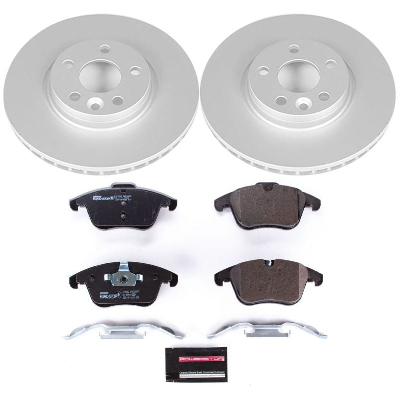 Power Stop 11-14 Volvo S60 Front Euro-Stop Brake Kit Power Stop 11-14 Volvo S60 Front Euro-Stop Brake Kit