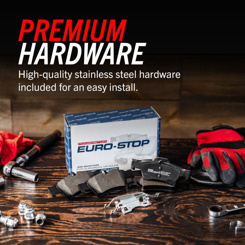 Power Stop 11-14 Volvo S60 Front Euro-Stop Brake Kit Power Stop 11-14 Volvo S60 Front Euro-Stop Brake Kit