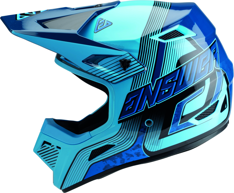 Answer AR1 Vendetta Helmet Blue/Dark Blue Youth - Small Answer AR1 Vendetta Helmet Blue/Dark Blue Youth - Small