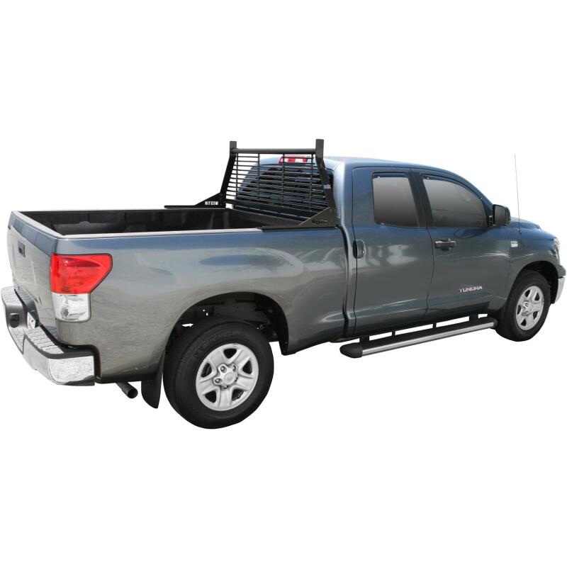 Westin 1999-2018 Chevrolet/Ford/GMC/Toyota Silverado/Sierra 1500/2500/3500 HD Headache Rack - Black Westin 1999-2018 Chevrolet/Ford/GMC/Toyota Silverado/Sierra 1500/2500/3500 HD Headache Rack - Black