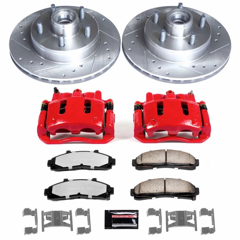 Power Stop 97-95 Ford Ranger Front Z36 Truck & Tow Brake Kit w/Calipers Power Stop 97-95 Ford Ranger Front Z36 Truck & Tow Brake Kit w/Calipers