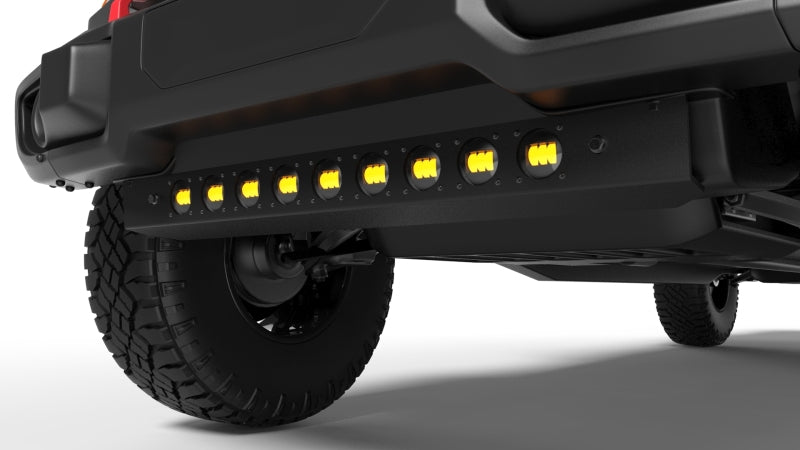ORACLE Lighting 2019+ Jeep Wrangler JL Skid Plate w/ Integrated LED Emitters - Yellow SEE WARRANTY ORACLE Lighting 2019+ Jeep Wrangler JL Skid Plate w/ Integrated LED Emitters - Yellow SEE WARRANTY