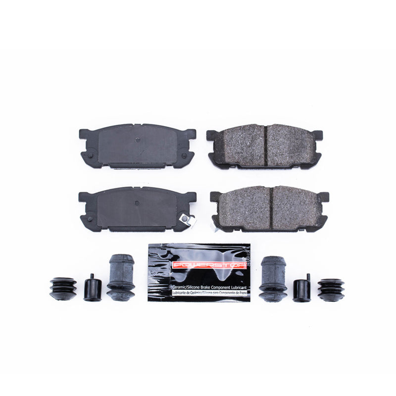Power Stop 01-05 Mazda Miata Rear Z23 Evolution Sport Brake Pads w/Hardware Power Stop 01-05 Mazda Miata Rear Z23 Evolution Sport Brake Pads w/Hardware