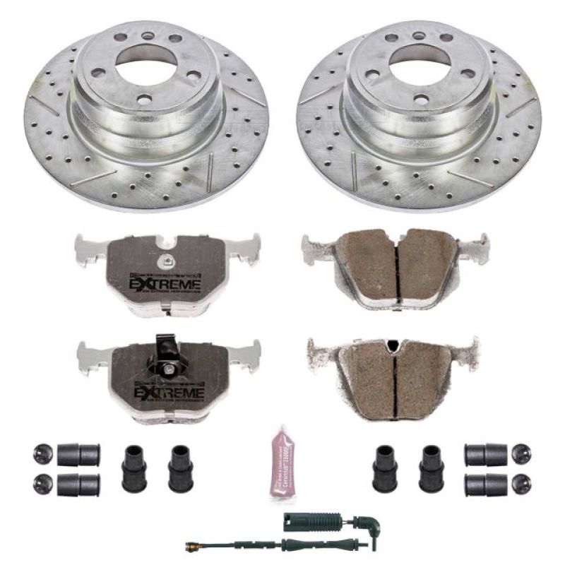 Power Stop 00-06 BMW X5 Rear Z26 Street Warrior Brake Kit Power Stop 00-06 BMW X5 Rear Z26 Street Warrior Brake Kit