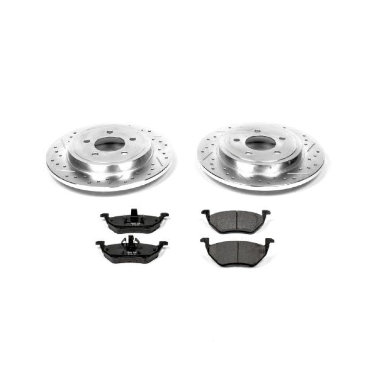 Power Stop 05-08 Ford Escape Rear Z23 Evolution Sport Brake Kit Power Stop 05-08 Ford Escape Rear Z23 Evolution Sport Brake Kit