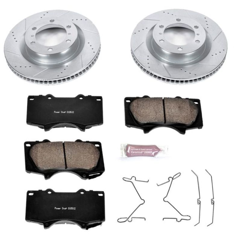 Power Stop 10-19 Lexus GX460 Front Z23 Evolution Sport Brake Kit Power Stop 10-19 Lexus GX460 Front Z23 Evolution Sport Brake Kit