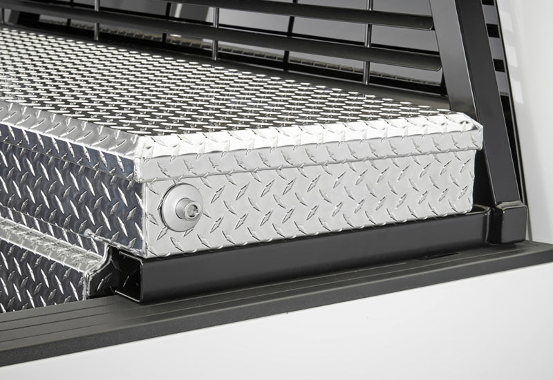 BackRack 2015+ Ford F-150 Aluminum Body Toolbox 21in No Drill Hardware Kit BackRack 2015+ Ford F-150 Aluminum Body Toolbox 21in No Drill Hardware Kit