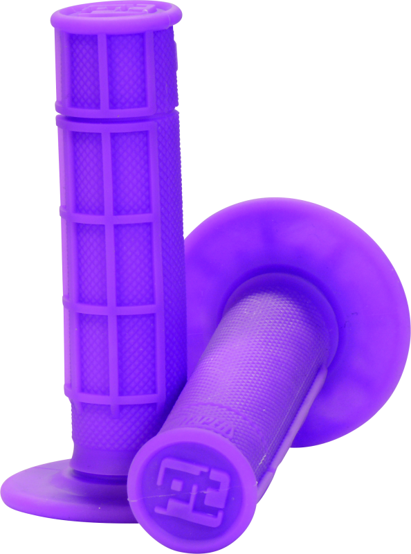 ProTaper 1/2 Waffle Grips - Neon Purple ProTaper 1/2 Waffle Grips - Neon Purple