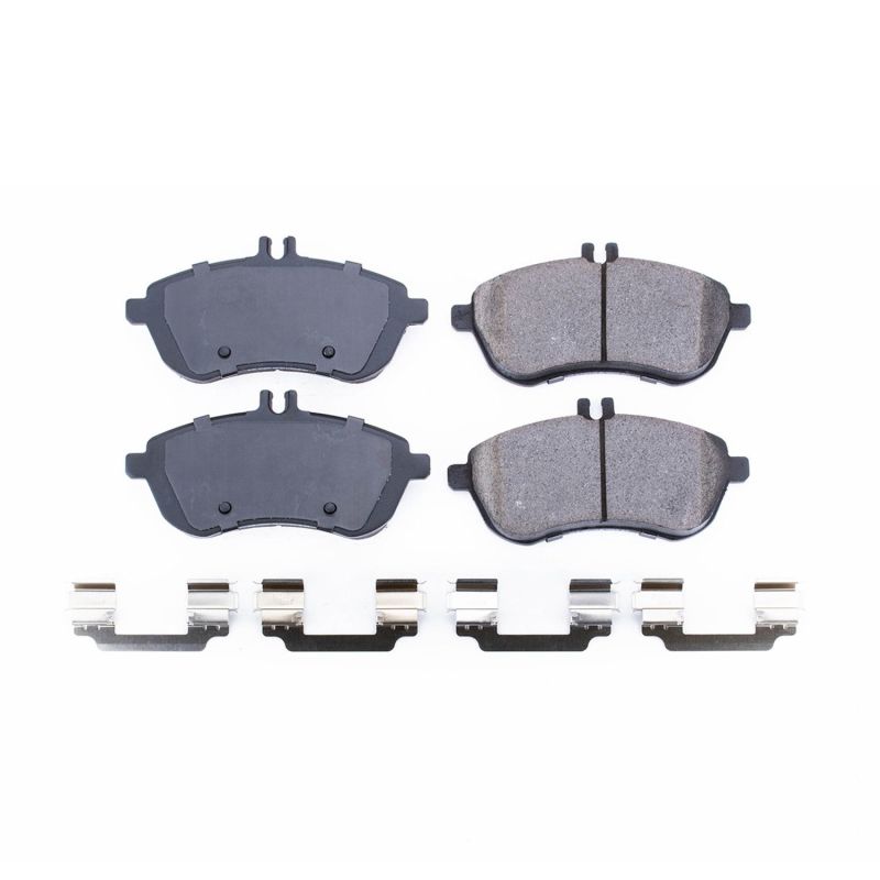 Power Stop 08-09 Mercedes-Benz C230 Front Z17 Evo Ceramic Brake Pad w/Hardware Power Stop 08-09 Mercedes-Benz C230 Front Z17 Evo Ceramic Brake Pad w/Hardware