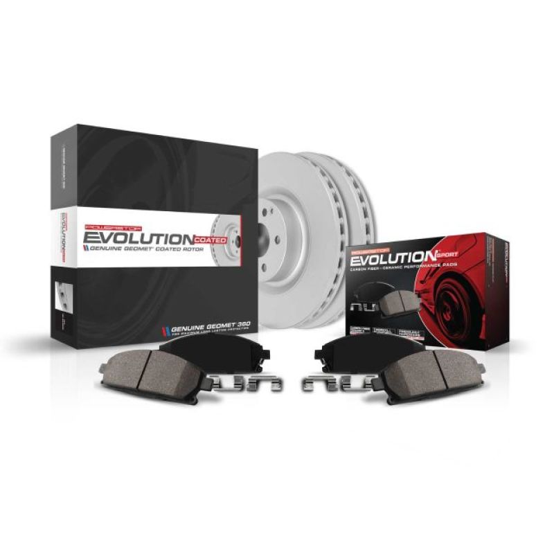 Power Stop 07-09 Mercedes-Benz E350 Front Z23 Evolution Sport Coated Brake Kit Power Stop 07-09 Mercedes-Benz E350 Front Z23 Evolution Sport Coated Brake Kit