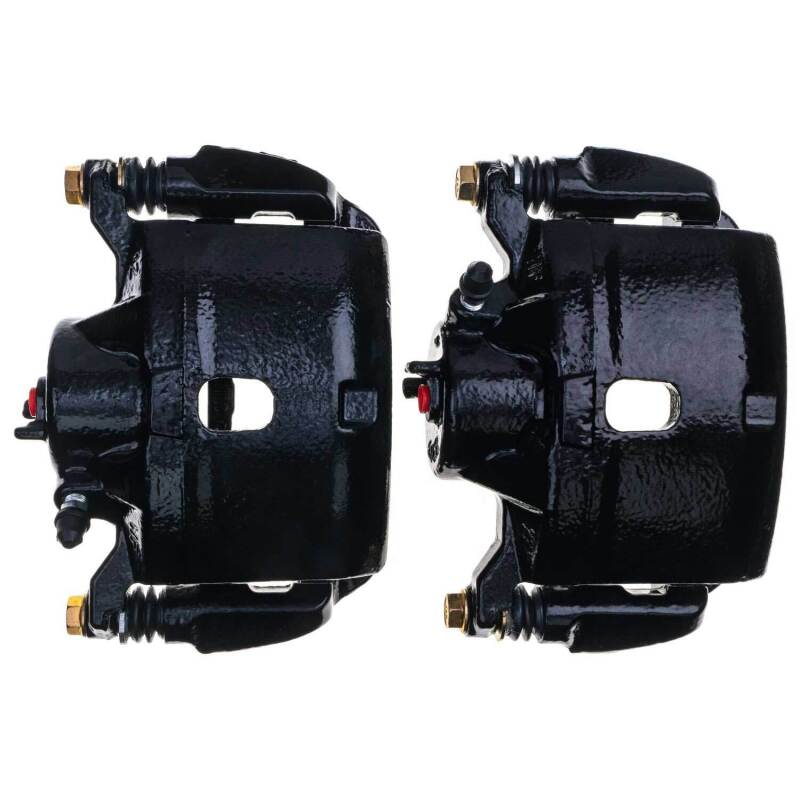 Power Stop 13-15 Acura ILX Front Black Caliper - Pair w/Bracket Power Stop 13-15 Acura ILX Front Black Caliper - Pair w/Bracket