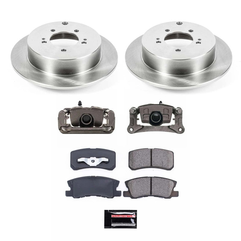Power Stop 09-15 Mitsubishi Lancer Rear Autospecialty Kit w/Calipers Power Stop 09-15 Mitsubishi Lancer Rear Autospecialty Kit w/Calipers