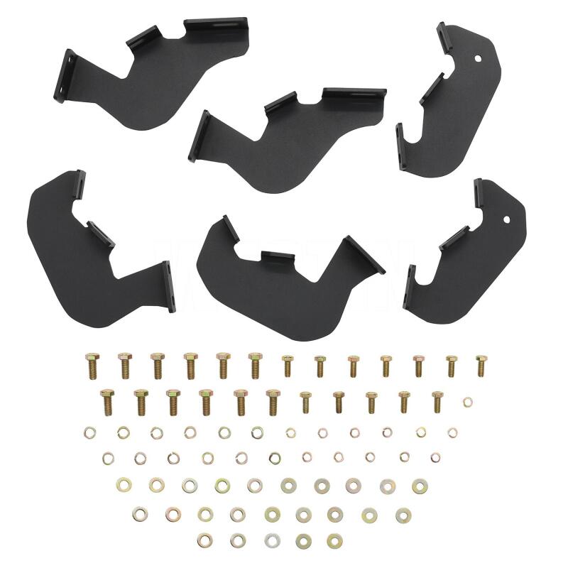 Westin 21-22 Ford Bronco 4DR HDX Stainless Drop Nerf Step Bars - Textured Black Westin 21-22 Ford Bronco 4DR HDX Stainless Drop Nerf Step Bars - Textured Black