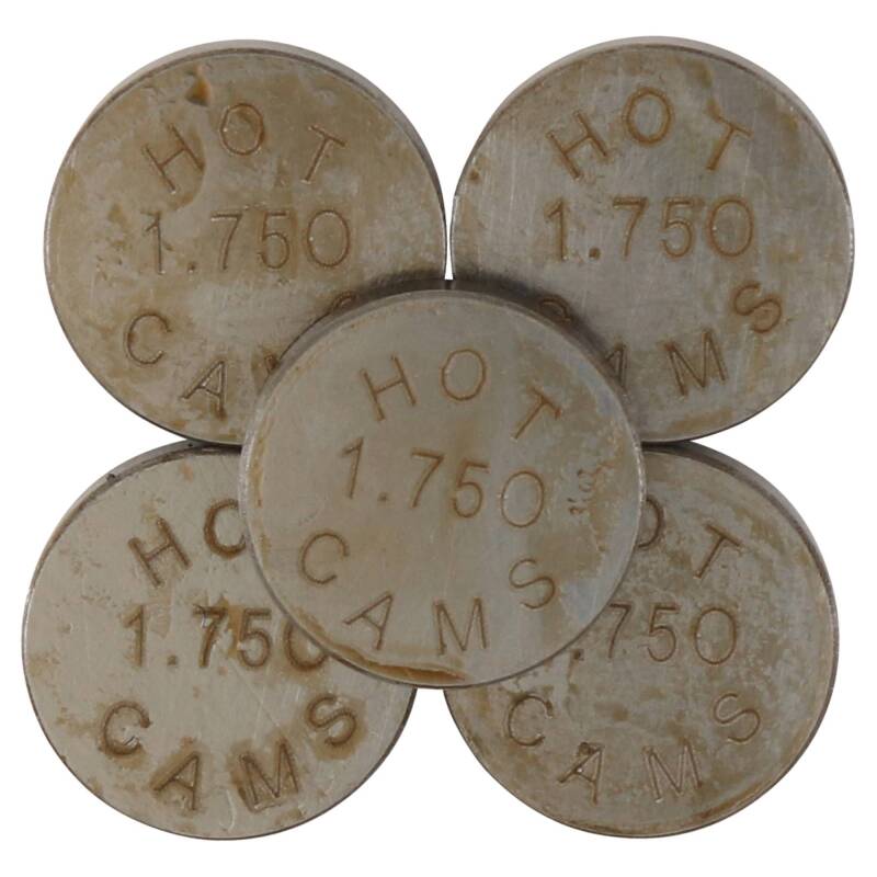 Hot Cams 04-08 400 DVX/02-16 CRF 450 R 1.750mm Shim Kit - 5 Pack Hot Cams 04-08 400 DVX/02-16 CRF 450 R 1.750mm Shim Kit - 5 Pack