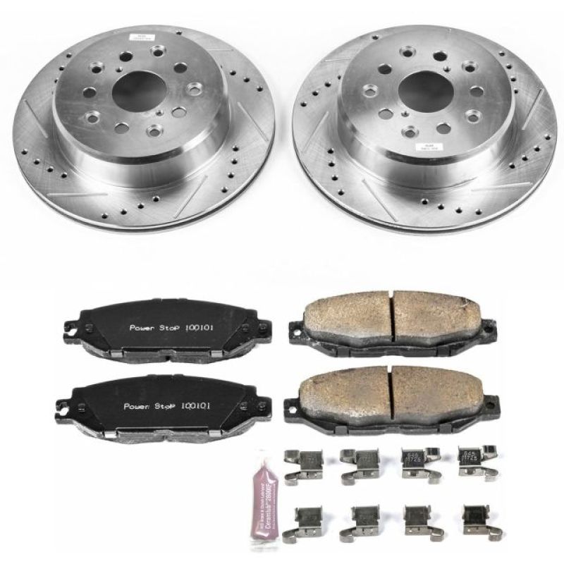 Power Stop 99-00 Lexus SC300 Rear Z23 Evolution Sport Brake Kit Power Stop 99-00 Lexus SC300 Rear Z23 Evolution Sport Brake Kit