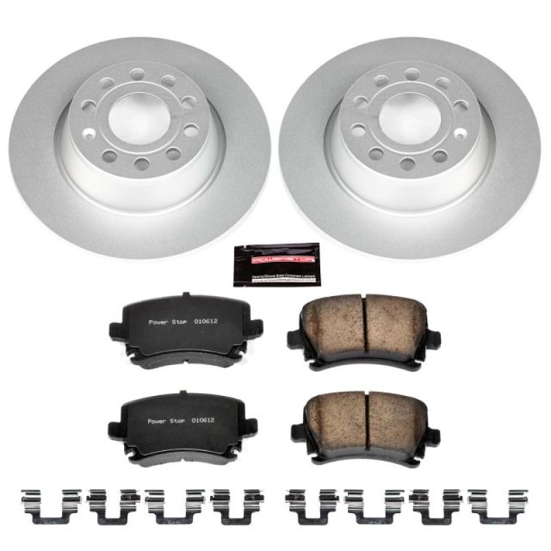 Power Stop 2013 Audi A3 Rear Z23 Evolution Sport Coated Brake Kit Power Stop 2013 Audi A3 Rear Z23 Evolution Sport Coated Brake Kit