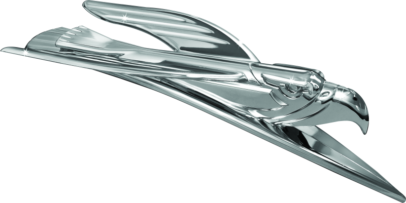 Kuryakyn Deco Eagle Fender Ornament 01-22 Honda GL1800 Chrome Kuryakyn Deco Eagle Fender Ornament 01-22 Honda GL1800 Chrome