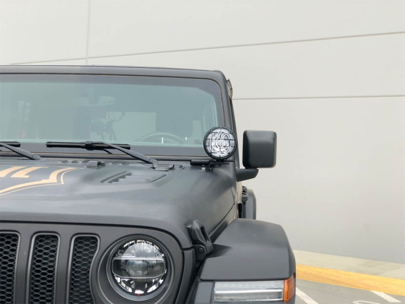 KC HiLiTES 18-23 Jeep JL/JT/4xe 6in Apollo Pro Halogen 2-Light Sys Pillar Mount (100W Spot Beam) KC HiLiTES 18-23 Jeep JL/JT/4xe 6in Apollo Pro Halogen 2-Light Sys Pillar Mount (100W Spot Beam)