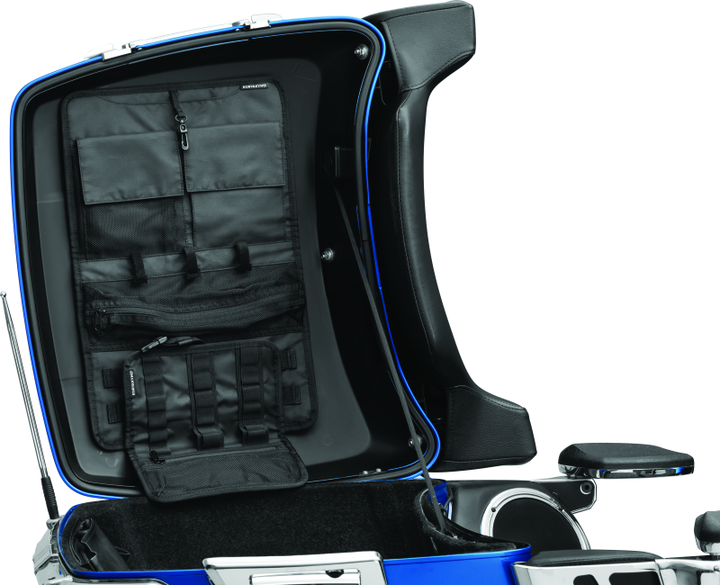 Kuryakyn Lid Organizer Tour-Pak Black Kuryakyn Lid Organizer Tour-Pak Black