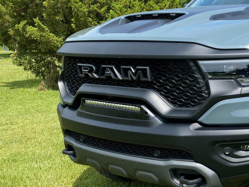 ORACLE Lighting 19-22 RAM Rebel/TRX Front Bumper Flush LED Light Bar System - White SEE WARRANTY ORACLE Lighting 19-22 RAM Rebel/TRX Front Bumper Flush LED Light Bar System - White SEE WARRANTY