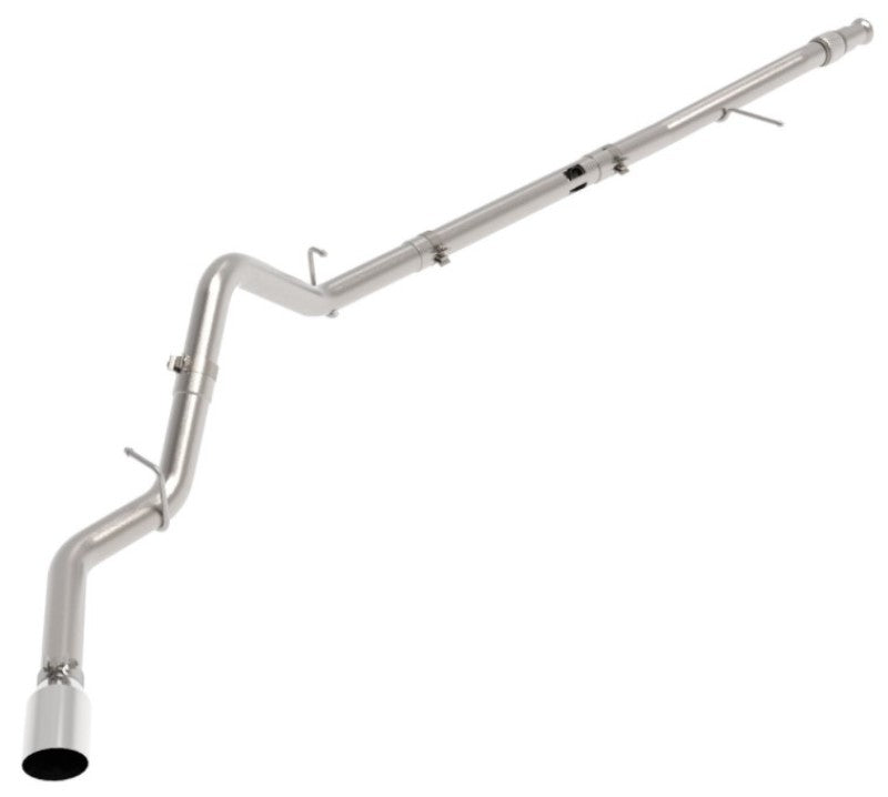 aFe Large Bore-HD 3in 409SS DPF-Back 20-21 GM Trucks L6-3.0L (td) LM2 - Polished Tip aFe Large Bore-HD 3in 409SS DPF-Back 20-21 GM Trucks L6-3.0L (td) LM2 - Polished Tip