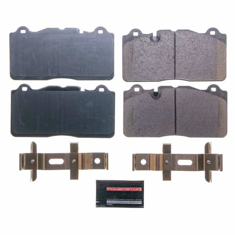 Power Stop 14-15 Chevrolet Camaro Front Z23 Evo Sport Brake Pad w/Hardware Power Stop 14-15 Chevrolet Camaro Front Z23 Evo Sport Brake Pad w/Hardware
