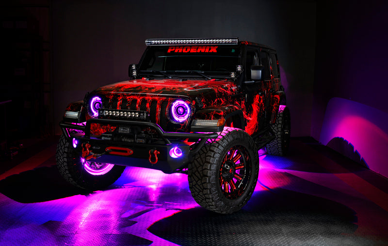Oracle LED Illuminated Wheel Rings - ColorSHIFT - 15in. - ColorSHIFT No Remote SEE WARRANTY Oracle LED Illuminated Wheel Rings - ColorSHIFT - 15in. - ColorSHIFT No Remote SEE WARRANTY