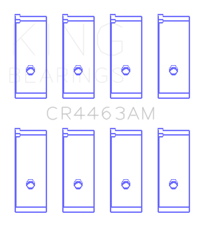 King Engine Bearings Honda Civic 1438Cc (Size +0.25mm) Connecting Rod Bearing Set King Engine Bearings Honda Civic 1438Cc (Size +0.25mm) Connecting Rod Bearing Set
