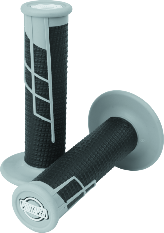 ProTaper Clamp-On 1/2 Waffle Grip - Gray/Black ProTaper Clamp-On 1/2 Waffle Grip - Gray/Black
