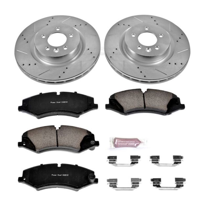 Power Stop 10-13 Land Rover Range Rover Sport Front Z23 Evolution Sport Brake Kit Power Stop 10-13 Land Rover Range Rover Sport Front Z23 Evolution Sport Brake Kit