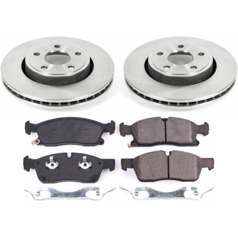 Power Stop 17-19 Jeep Grand Cherokee Front Autospecialty Brake Kit Power Stop 17-19 Jeep Grand Cherokee Front Autospecialty Brake Kit