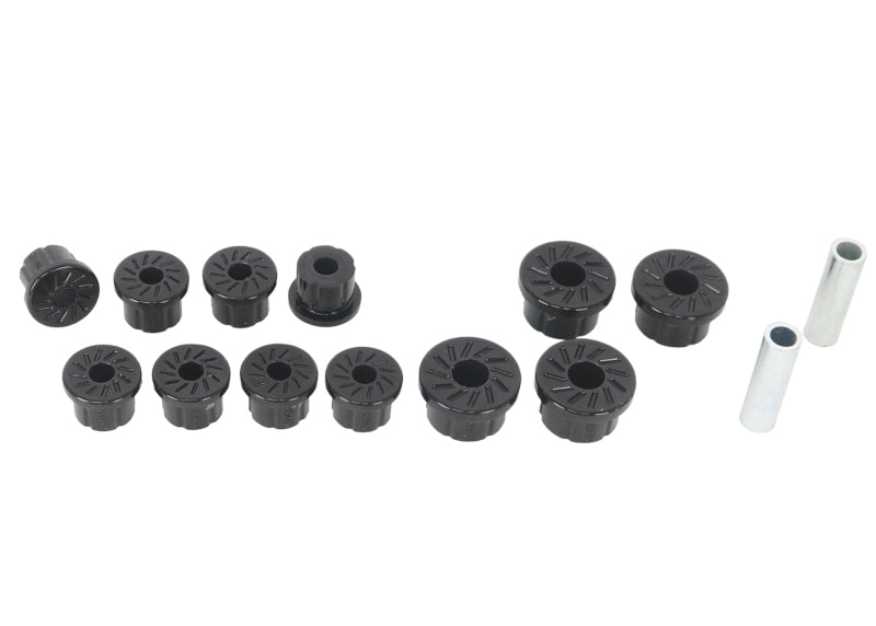 Whiteline 1986-1995 Suzuki Samurai Front Leaf Spring Eye And Shackle Bushings Whiteline 1986-1995 Suzuki Samurai Front Leaf Spring Eye And Shackle Bushings