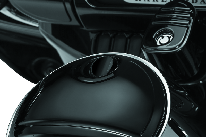 Kuryakyn Push Button Fuel Door Latch Chrome Kuryakyn Push Button Fuel Door Latch Chrome