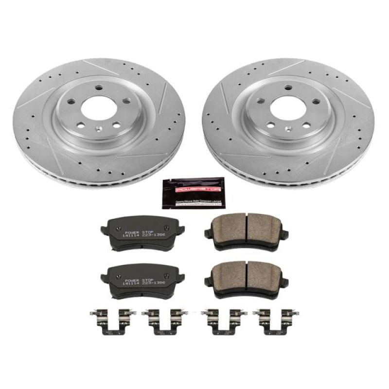 Power Stop 13-17 Audi Q5 Rear Z23 Evolution Sport Brake Kit Power Stop 13-17 Audi Q5 Rear Z23 Evolution Sport Brake Kit